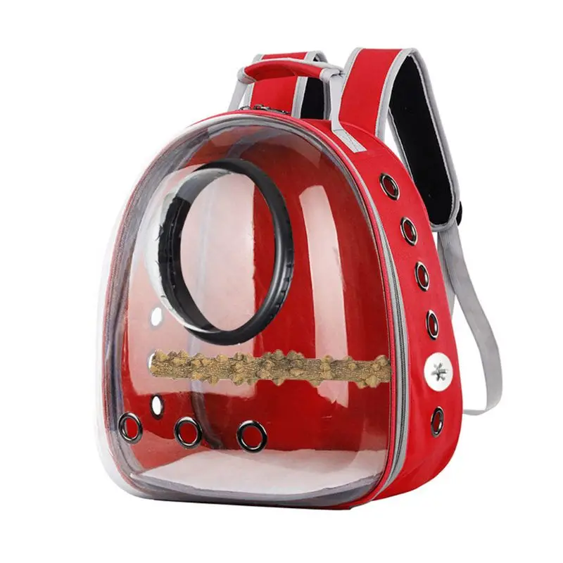 Parrot Carrier Backpack Travel Cage for Birds Breathable Transparent Space Capsule with Panoramic Design and Perch N7MF
Parrot Carrier Backpack Travel Cage for Birds Breathable Transparent Space Capsule with Panoramic Design and Perch N7MF