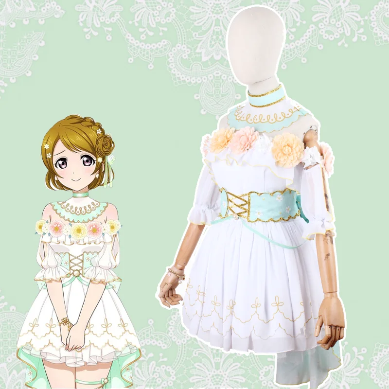 Anime LoveLive!μ's Koizumi Hanayo Goddess Awakening Uniform Dress Cosplay Costume Halloween Party Outfit For Women NEW 
Anime LoveLive!μ's Koizumi Hanayo Goddess Awakening Uniform Dress Cosplay Costume Halloween Party Outfit For Women NEW