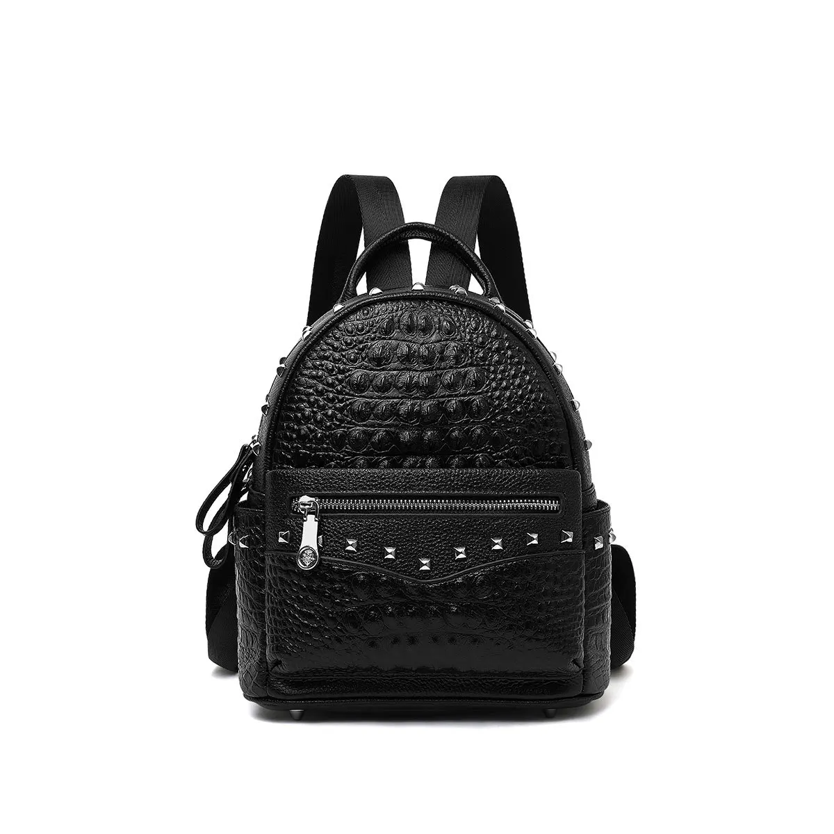 Women Cow Leather Rivet Concise Large Capacity Elegant Vintage Backpack Alligator Business Backpack Casual Bag Travel Bag
Women Cow Leather Rivet Concise Large Capacity Elegant Vintage Backpack Alligator Business Backpack Casual Bag Travel Bag