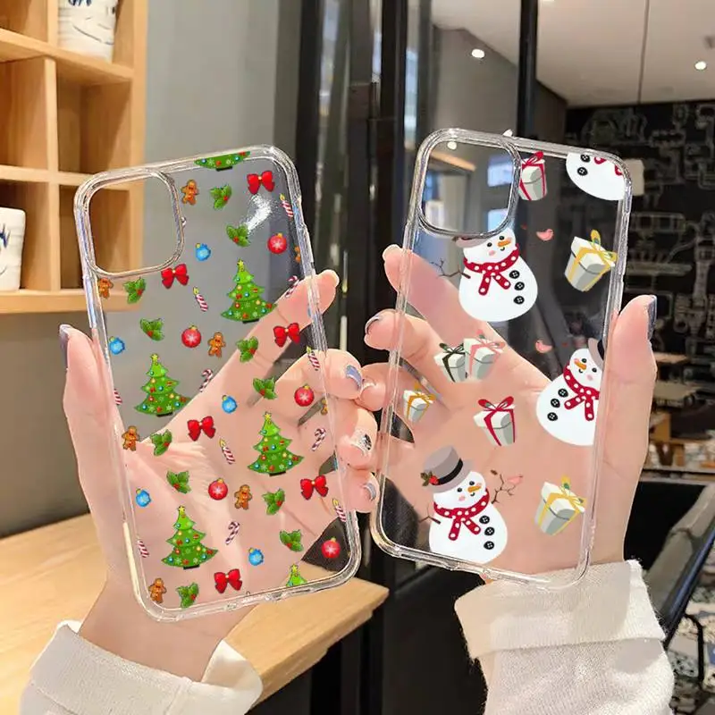 Merry Christmas new year Phone Case For iphone 13 12 11 8 7 plus mini x xs xr pro max Transparent soft
Merry Christmas new year Phone Case For iphone 13 12 11 8 7 plus mini x xs xr pro max Transparent soft