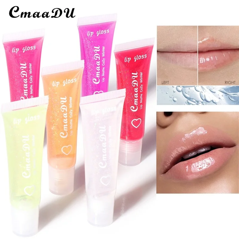 6Colors Pure Transparent Moisturizing Nourishing Lip Glaze Lip Oil White Liquid Lipstick Lip Gloss Make Up Beauty Cosmetics 1PCS
6Colors Pure Transparent Moisturizing Nourishing Lip Glaze Lip Oil White Liquid Lipstick Lip Gloss Make Up Beauty Cosmetics 1PCS