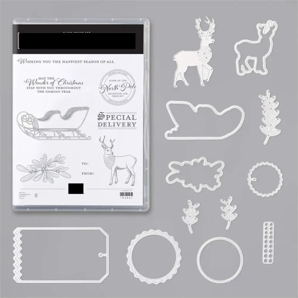 Christmas Dies Metal Cutting Dies and Stamps Stencil Template for DIY Scrapbooking Paper Album Photo Card Making sleigh Dies
Christmas Dies Metal Cutting Dies and Stamps Stencil Template for DIY Scrapbooking Paper Album Photo Card Making sleigh Dies