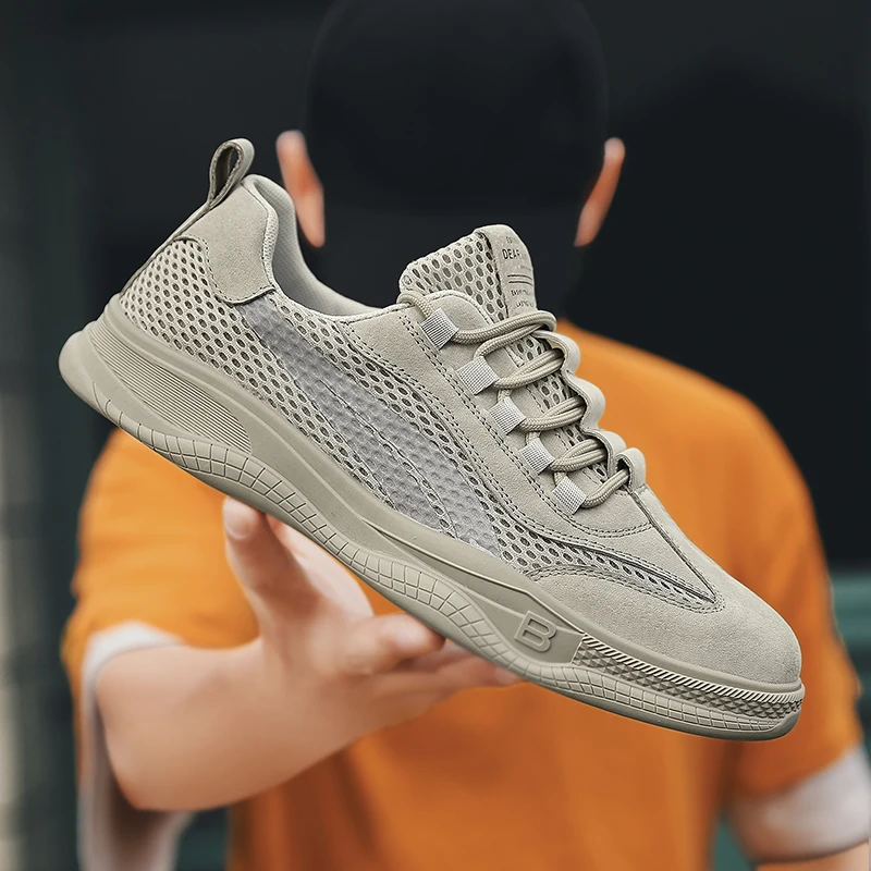 Trainers For Men Breathable Mesh Shoes Men Sneakers Fashion Lightweight Comfortable Casual 2020 New
Trainers For Men Breathable Mesh Shoes Men Sneakers Fashion Lightweight Comfortable Casual 2020 New