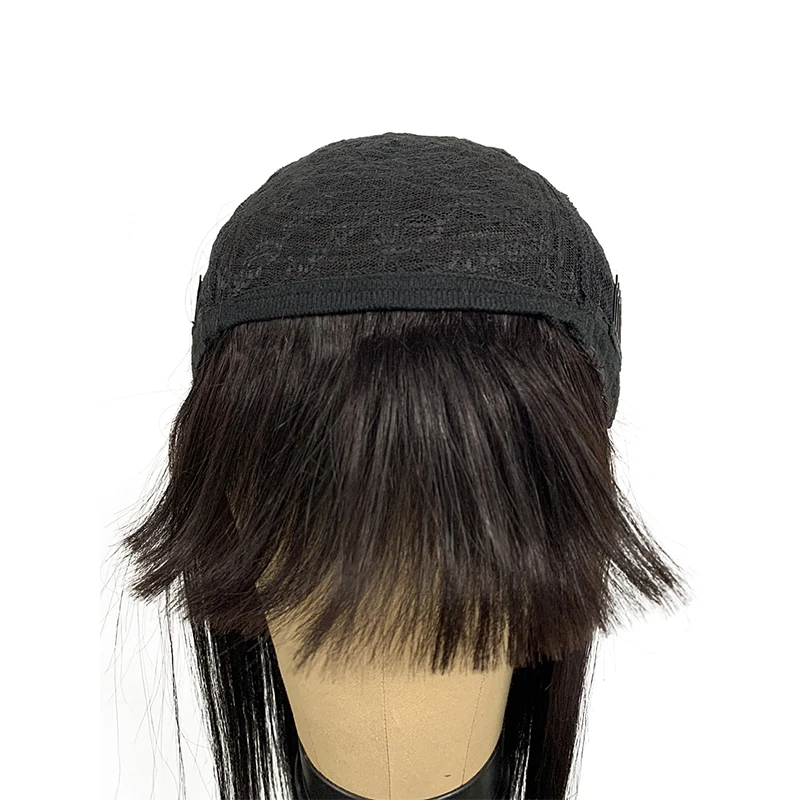 Long Wigs Straight Human Hair Wigs With Bangs Natural Color Full Machine Made Wig With Bangs
Long Wigs Straight Human Hair Wigs With Bangs Natural Color Full Machine Made Wig With Bangs