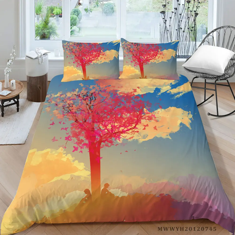 Queen Size Bedding Set Country Style Artistic 3D Duvet Cover Oil Painting King Twin Full Double Single Bed Set High End
Queen Size Bedding Set Country Style Artistic 3D Duvet Cover Oil Painting King Twin Full Double Single Bed Set High End