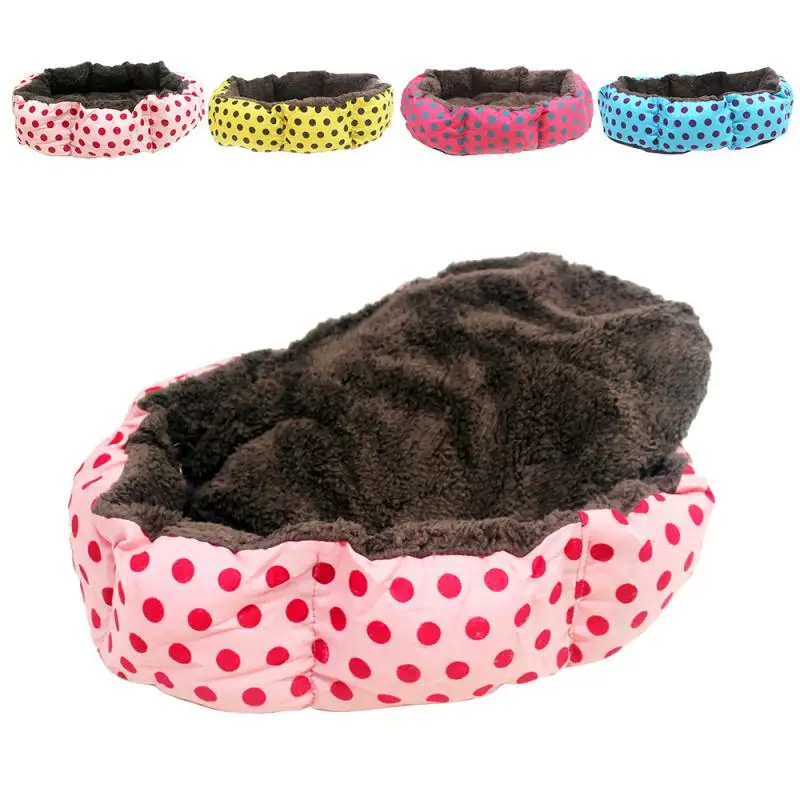 Pet Bed For Dog Cat Puppy Kitten Soft Plush Mat Pad House Nest Dot Printed Dog House Supplies
Pet Bed For Dog Cat Puppy Kitten Soft Plush Mat Pad House Nest Dot Printed Dog House Supplies