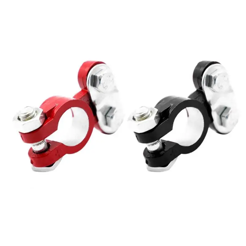 1 Pair Car Battery Terminals Clamp Connector Good Conductivity Universal Positive Aluminum Magnesium Negative Car Accessories
1 Pair Car Battery Terminals Clamp Connector Good Conductivity Universal Positive Aluminum Magnesium Negative Car Accessories