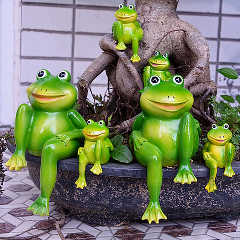 2 PCS CREATIVE RESIN FROG STATUE GRDEN FIGURINE HANDMADE ANIMALS CRAFTS ORNAMENT HOME LAWN GRASS FROG SCULPTURE DECORATION
2 PCS CREATIVE RESIN FROG STATUE GRDEN FIGURINE HANDMADE ANIMALS CRAFTS ORNAMENT HOME LAWN GRASS FROG SCULPTURE DECORATION