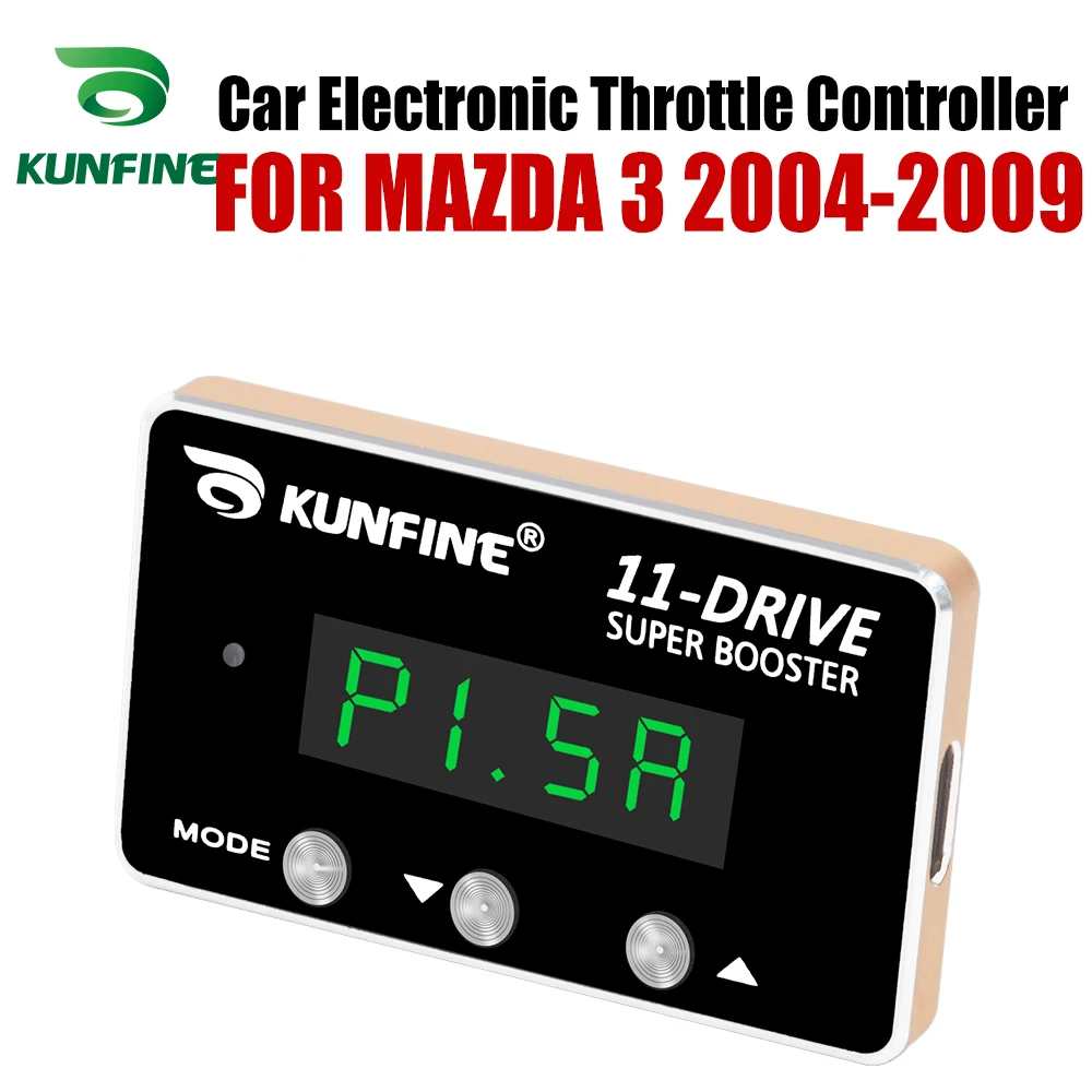 KUNFINE Car Electronic Throttle Controller Racing Accelerator Potent Booster For MAZDA 3 2004-2009 Tuning Parts
KUNFINE Car Electronic Throttle Controller Racing Accelerator Potent Booster For MAZDA 3 2004-2009 Tuning Parts
