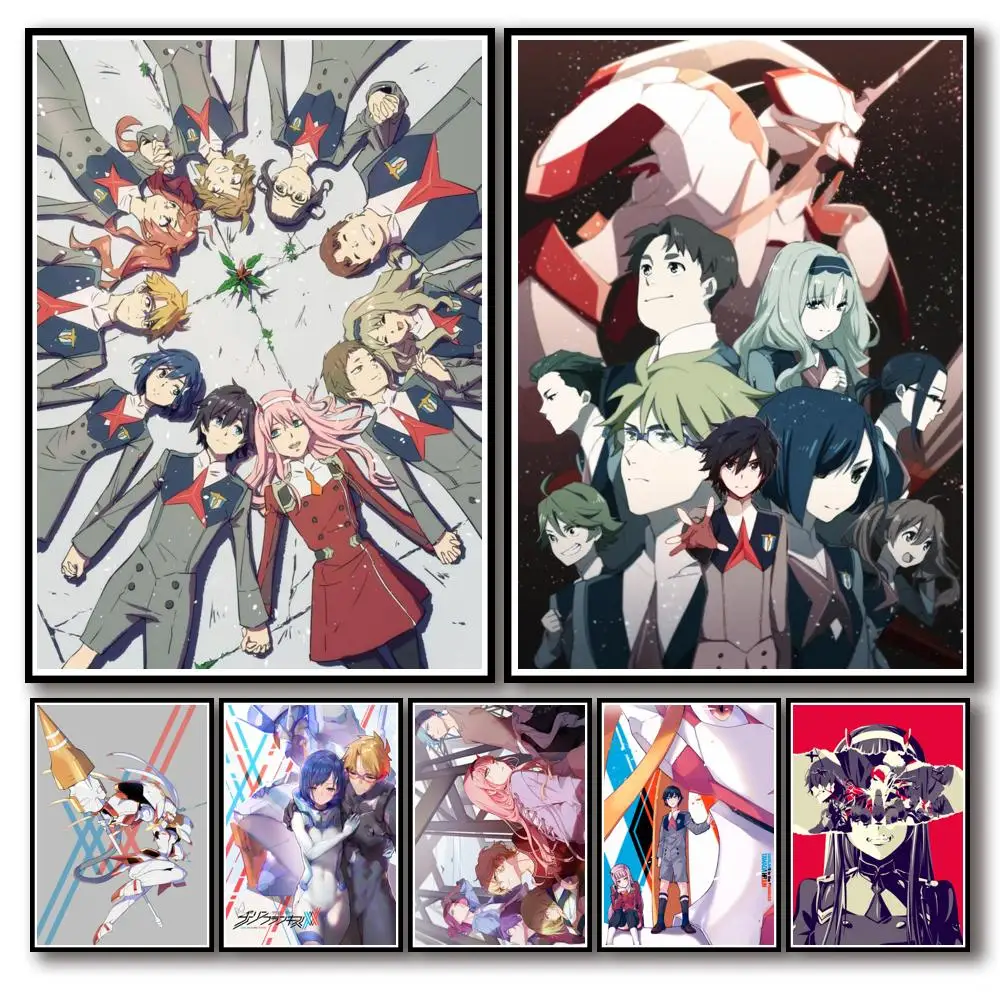 35 Designs Anime DARLING In The FRANXX Whitepaper Poster HomeDecal Art Painting Wall Sticker for Coffee House Bar 1
35 Designs Anime DARLING In The FRANXX Whitepaper Poster HomeDecal Art Painting Wall Sticker for Coffee House Bar 1