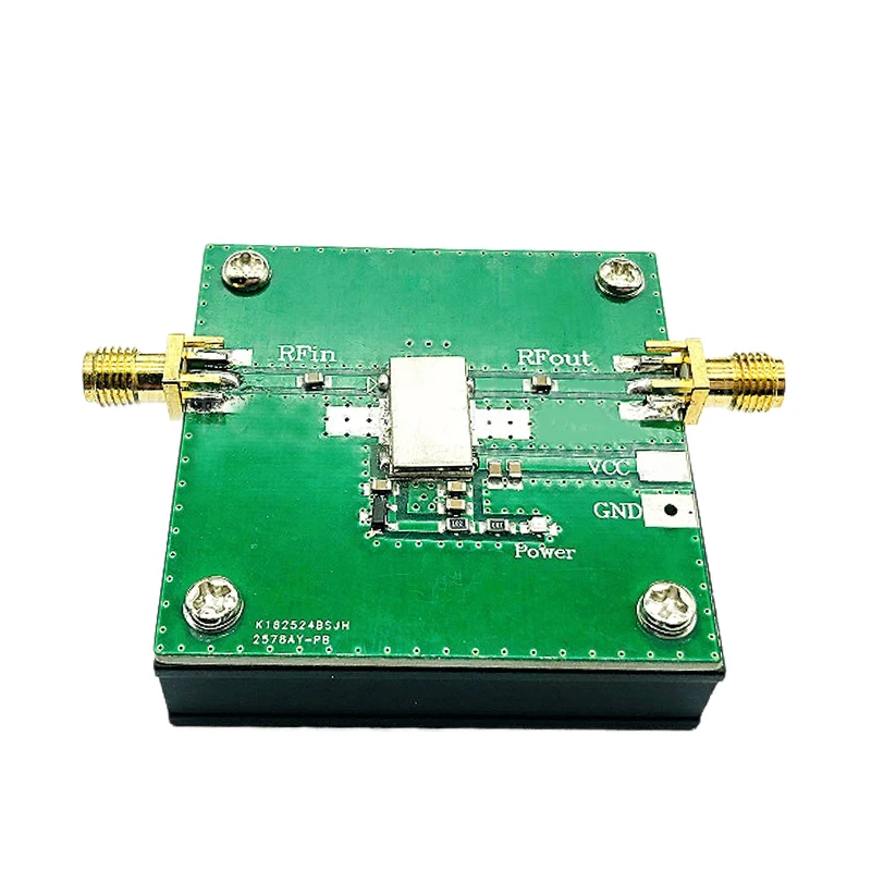 4.0W 30DB RF Power Amplifier SMA Female Connector 915MHz RF Broadband Low Noise Amplifier Module Low-Noise LNA Amplifier
4.0W 30DB RF Power Amplifier SMA Female Connector 915MHz RF Broadband Low Noise Amplifier Module Low-Noise LNA Amplifier