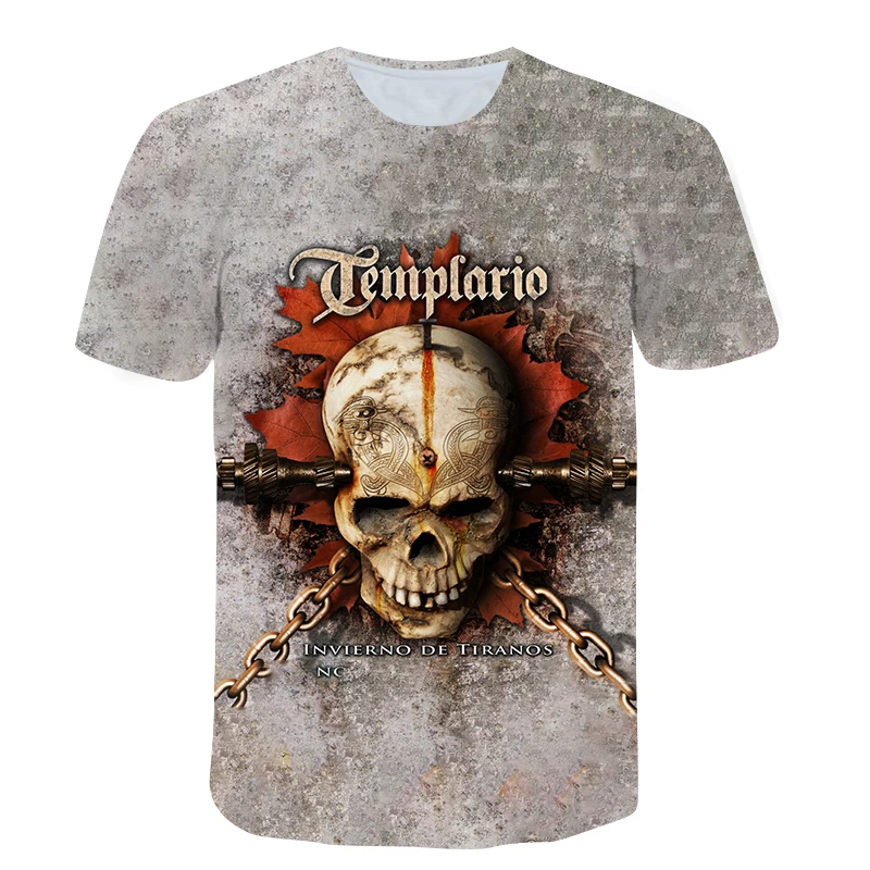 Summer Popular Men's T-shirt Printing O-neck Shirt Boy Skull 3D Printing Round Neck Top Street Fashion Clothes
Summer Popular Men's T-shirt Printing O-neck Shirt Boy Skull 3D Printing Round Neck Top Street Fashion Clothes