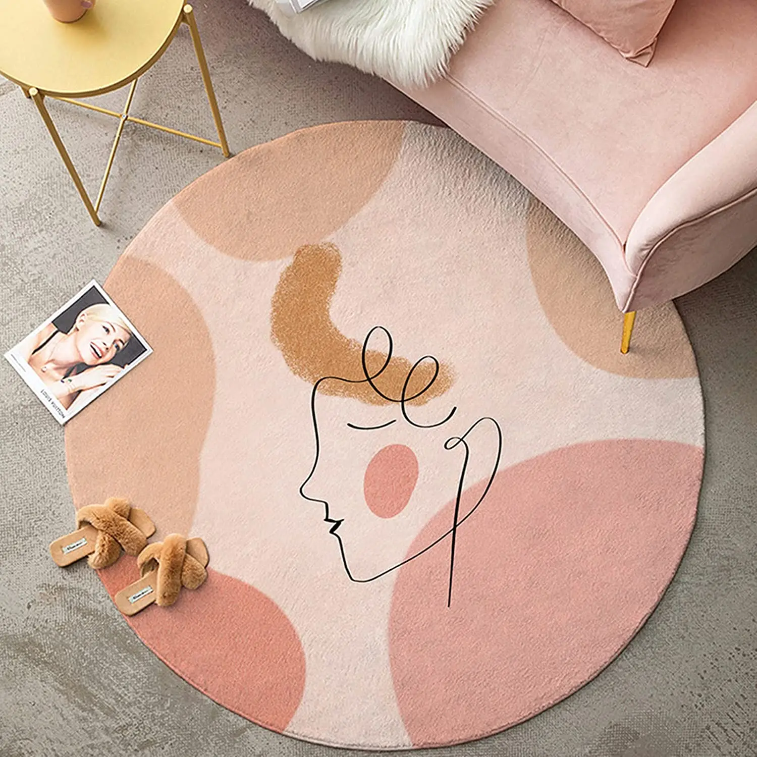 Bubble Kiss Plush Round Carpets For Living Room Artificial Wool Microfiber Area Rugs Floor Mat Nordic Home Decor Salon Sofa
Bubble Kiss Plush Round Carpets For Living Room Artificial Wool Microfiber Area Rugs Floor Mat Nordic Home Decor Salon Sofa