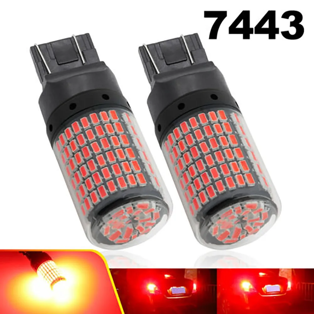 Car LED Brake Tail Light 2X Red 7440 7443 T20 LED 144SMD Car Backup Lamp Brake Parking Tail Light Bulbs
Car LED Brake Tail Light 2X Red 7440 7443 T20 LED 144SMD Car Backup Lamp Brake Parking Tail Light Bulbs