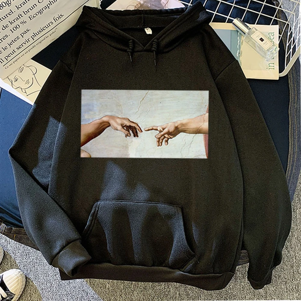 Kpop Casual Adam's Hand Print Ulzzang Hooded Harajuku Sweatshirt Long Sleeve Y2k Winter Women Harajuku Oversize Sports Hoodie
Kpop Casual Adam's Hand Print Ulzzang Hooded Harajuku Sweatshirt Long Sleeve Y2k Winter Women Harajuku Oversize Sports Hoodie