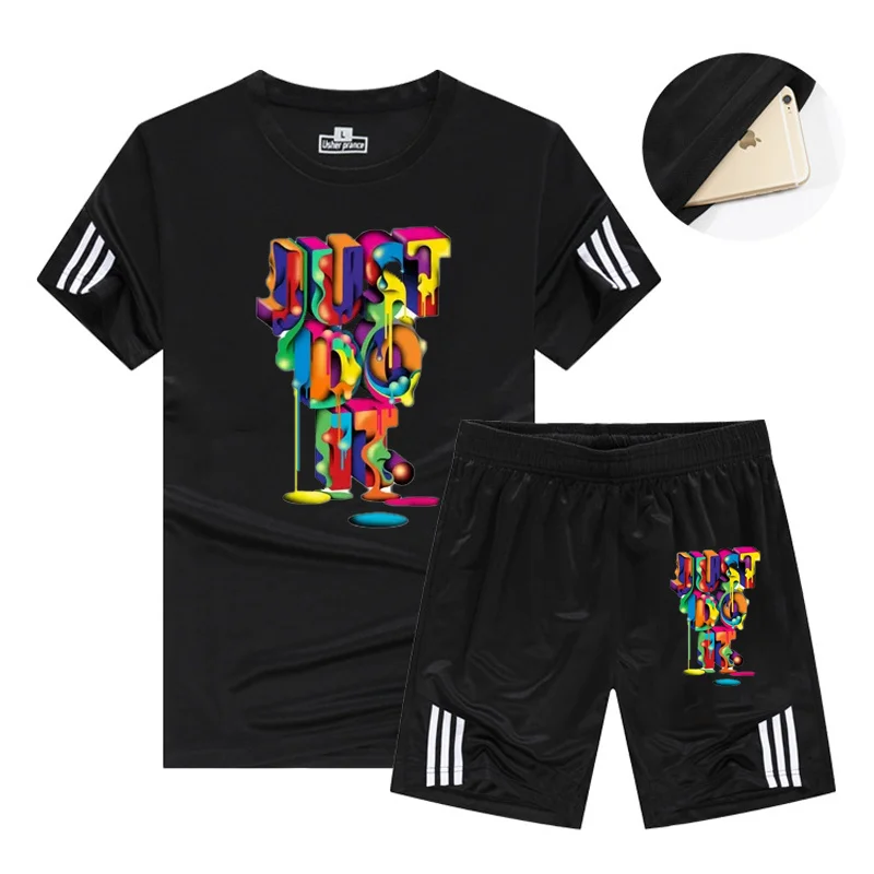 2021 Men Casual Set Hip Pop Sweatshirt Short Sleeve T-shirt Shorts Male Jogging Sports Suit Tracksuit Summer Streetwear 5XL 
2021 Men Casual Set Hip Pop Sweatshirt Short Sleeve T-shirt Shorts Male Jogging Sports Suit Tracksuit Summer Streetwear 5XL
