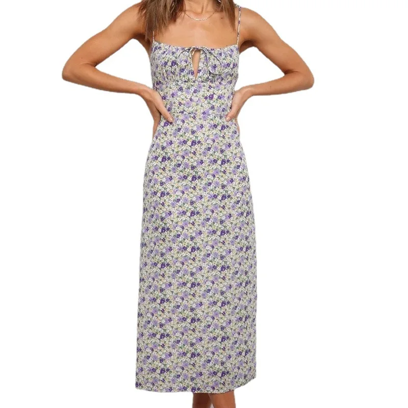 New 2021 Summer Sleeveless Sexy Women's Printed Sling Halter Dress Women's Long Skirt Plus Size Dress Elegant
New 2021 Summer Sleeveless Sexy Women's Printed Sling Halter Dress Women's Long Skirt Plus Size Dress Elegant