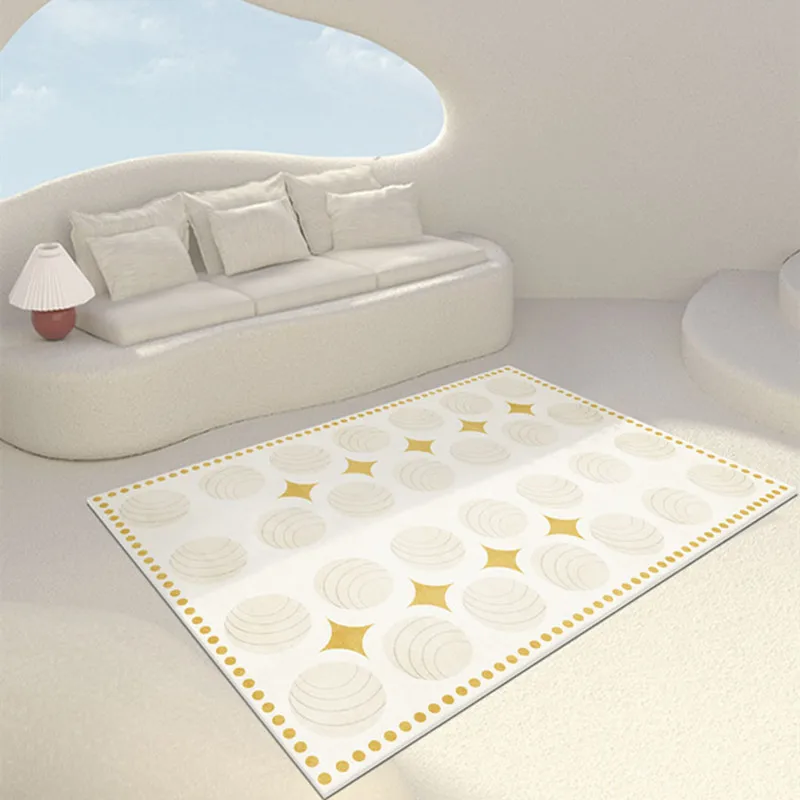 Bedside Blanket Light Luxury Floor Carpets Postmodern Sofa Kilim Carpet for Living Room Children Bed Room Rug Coffee Table Mat
Bedside Blanket Light Luxury Floor Carpets Postmodern Sofa Kilim Carpet for Living Room Children Bed Room Rug Coffee Table Mat