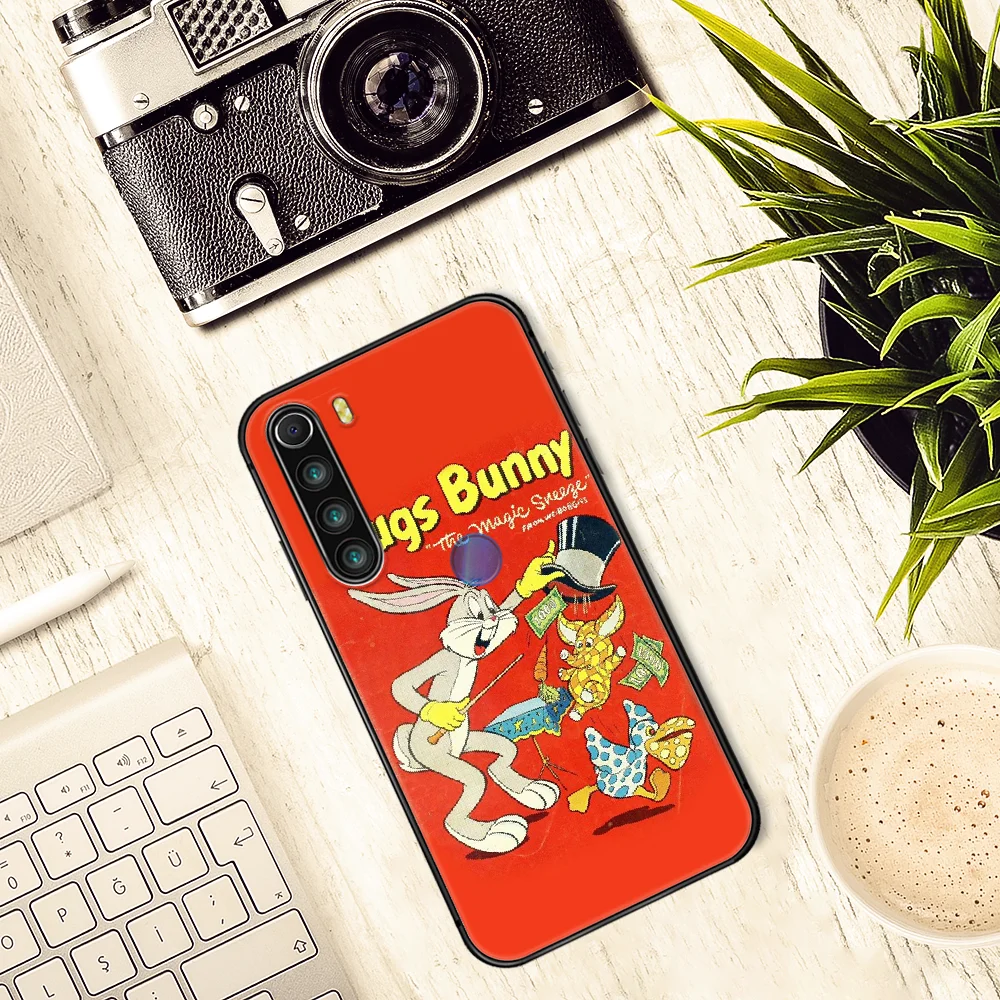 Cartoon Cute Bugs Bunny Phone Case Cover Hull For XIAOMI Redmi 7 7a 8 8a 9 9a NOTE 6 7 8 8t 9 9s Pro Max 4X black Waterproof
Cartoon Cute Bugs Bunny Phone Case Cover Hull For XIAOMI Redmi 7 7a 8 8a 9 9a NOTE 6 7 8 8t 9 9s Pro Max 4X black Waterproof