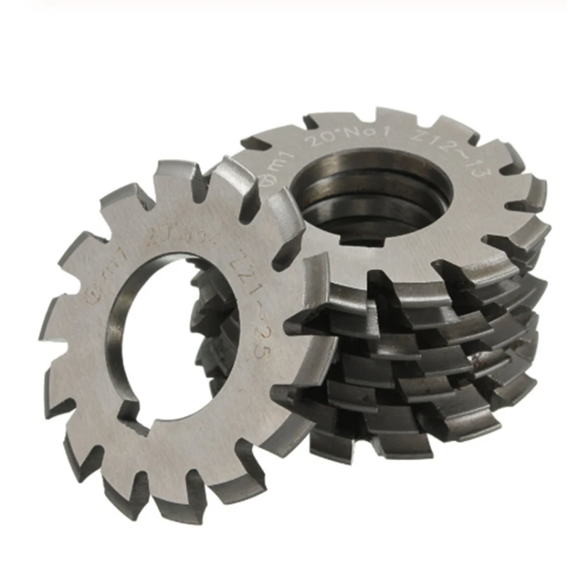 8PCS M8.0 Modulus PA20 degrees NO.1-NO.8 HSS Gear Milling cutter Gear cutting tools
8PCS M8.0 Modulus PA20 degrees NO.1-NO.8 HSS Gear Milling cutter Gear cutting tools