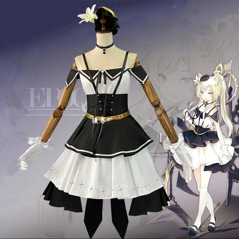 Game Arknights Nightmare Cosplay Costume Full Set Caster Nightmare Dress Custom Made Women Girls Halloween Carnival Costumes
Game Arknights Nightmare Cosplay Costume Full Set Caster Nightmare Dress Custom Made Women Girls Halloween Carnival Costumes