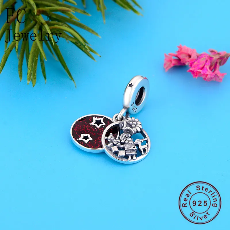 FC ювелирные изделия подходит для Pan шармы браслеты 100% Серебро 925 пробы Санта-Клаус Медведь ранняя звезда подвесные бусины зимний берелок 2019 ...
FC ювелирные изделия подходит для Pan шармы браслеты 100% Серебро 925 пробы Санта-Клаус Медведь ранняя звезда подвесные бусины зимний берелок 2019 ...