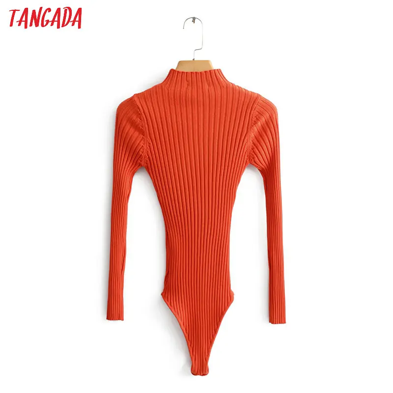 Tangada Autumn Winter women solid turtleneck knit playsuits strethy long sleeve rompers ladies casual chic jumpsuits LK08
Tangada Autumn Winter women solid turtleneck knit playsuits strethy long sleeve rompers ladies casual chic jumpsuits LK08