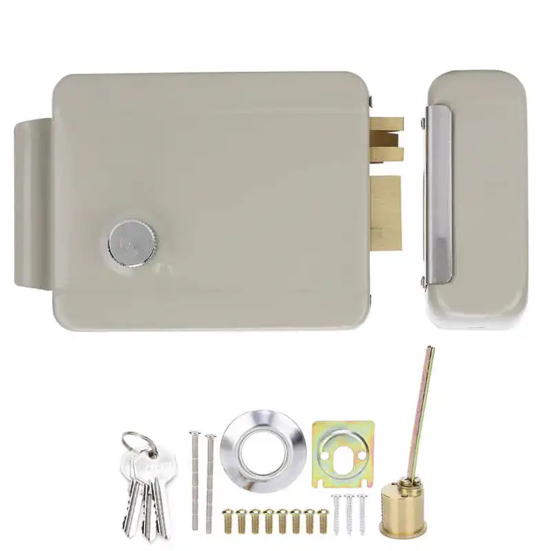 Electric Door Lock 2 Wire Electromagnetic Locking Device Access Control System 9-12V Right Hand Opening
Electric Door Lock 2 Wire Electromagnetic Locking Device Access Control System 9-12V Right Hand Opening