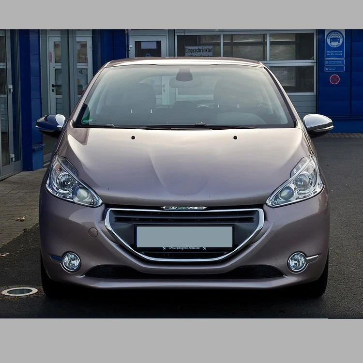 Прозрачные Противотуманные фары на бампер для Peugeot 208 2013 2014 2015 2016 правые и левые
