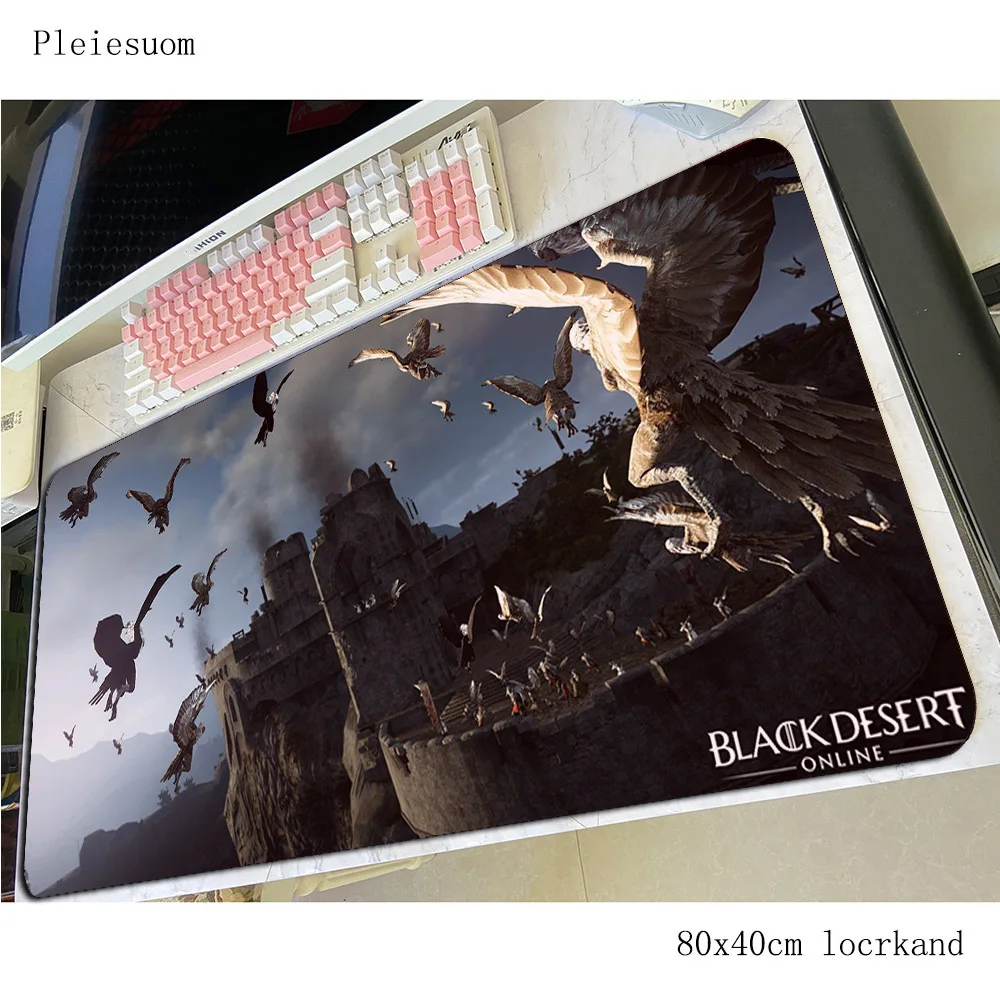 black desert mousepad 80X40CM gaming mouse pad big gamer mat New arrival game computer desk padmouse keyboard thick play mats
black desert mousepad 80X40CM gaming mouse pad big gamer mat New arrival game computer desk padmouse keyboard thick play mats