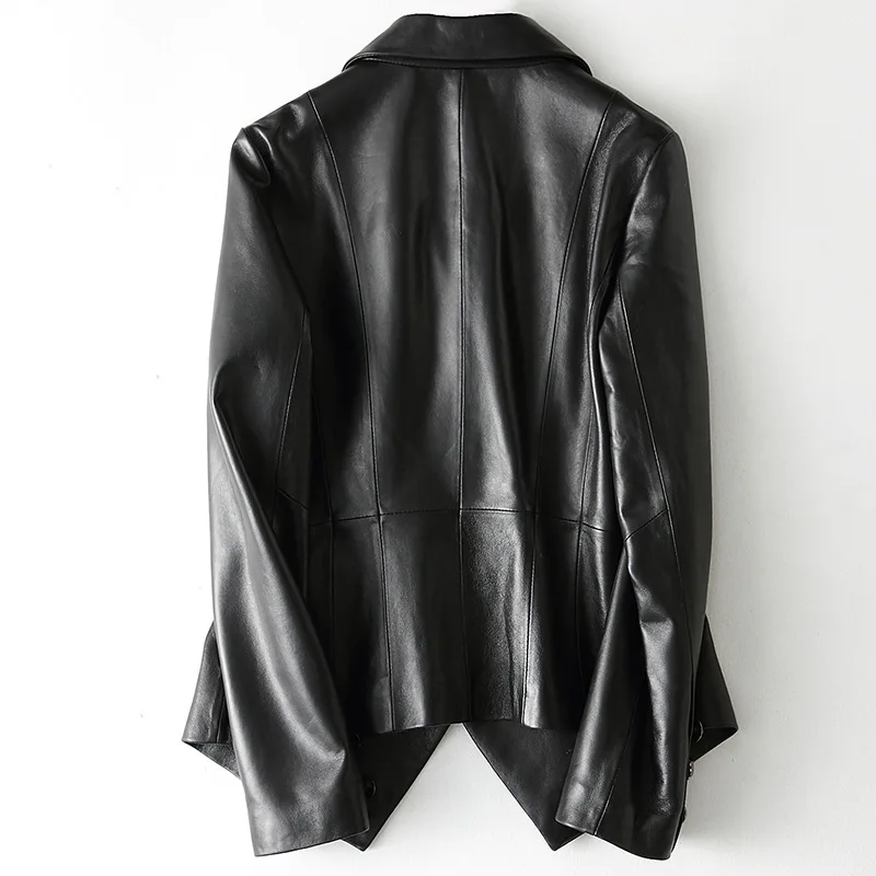 Office Ladies Slim Fit Short Suit Blazer Women Outwear Coat Sheepskin Genuine Leather Jacket Business Work Real Leather Jackets
Office Ladies Slim Fit Short Suit Blazer Women Outwear Coat Sheepskin Genuine Leather Jacket Business Work Real Leather Jackets