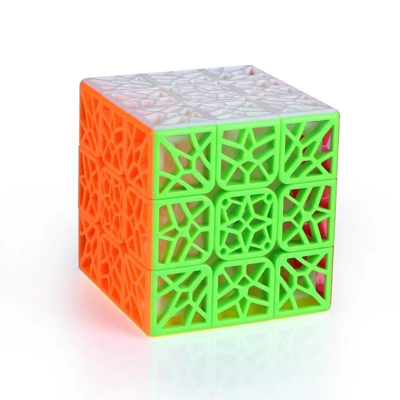Полый самолет Qiyi DNA 3x3x3 волшебный куб вогнутый 3*3 Волшебная наклейка скоростной