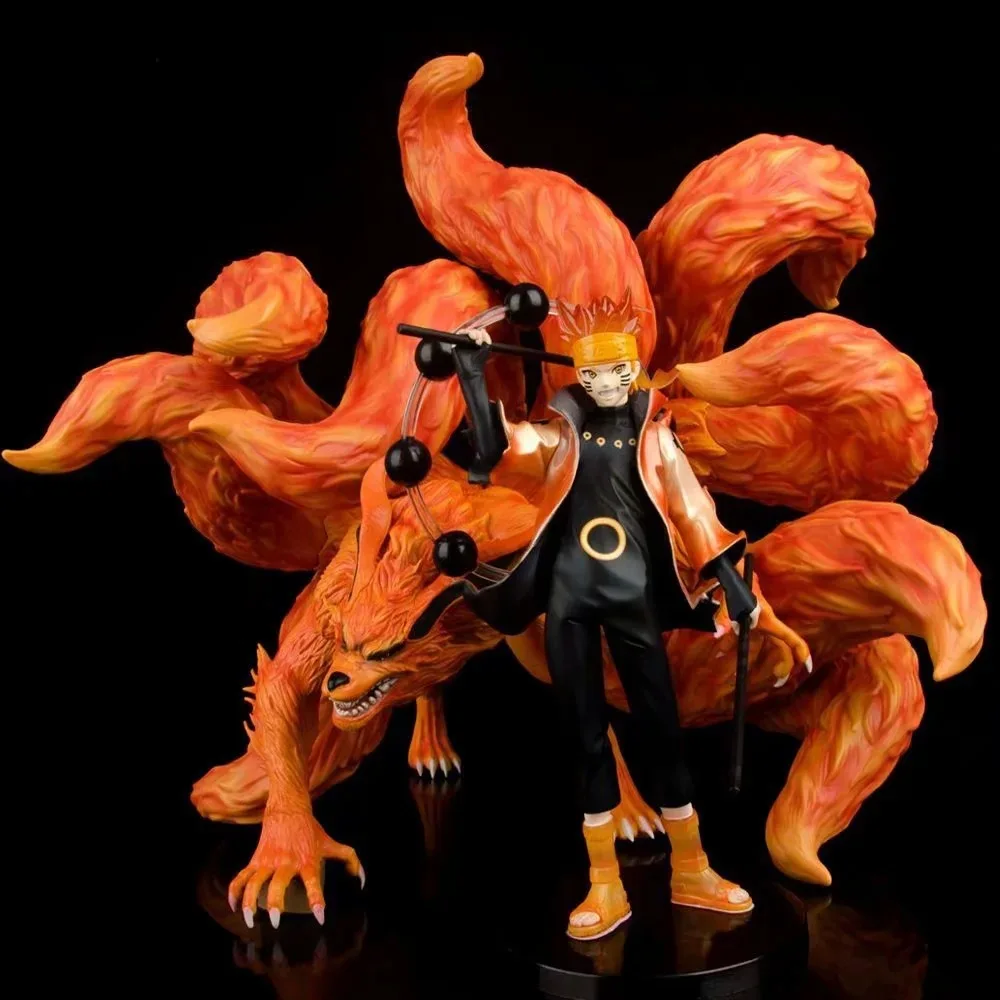 Экшн-фигурки Наруто GK Kurama kyuubi Uzumaki Naruto ПВХ 9-хвостая лиса рикудусеннин Модо Аниме
