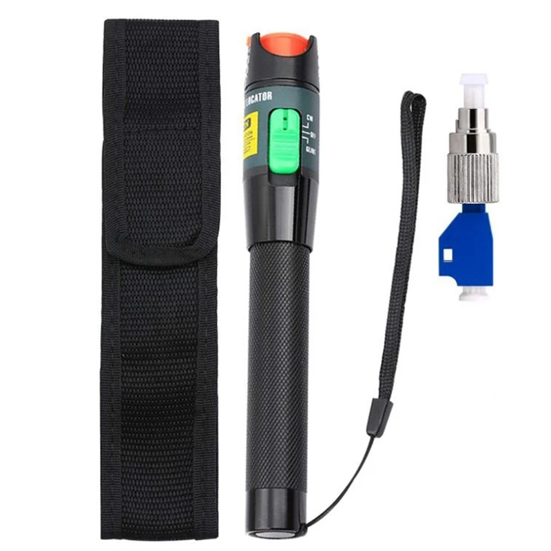 Визуальный локатор неисправностей 30 мВт 30 км, тестер волокна, измеритель, универсальный разъем FC, переходник «папа»-«мама» 
Визуальный локатор неисправностей 30 мВт 30 км, тестер волокна, измеритель, универсальный разъем FC, переходник «папа»-«мама»