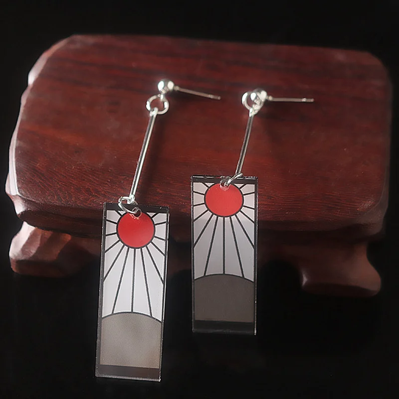 2021 Japanese Anime Demon Slayer Wholesale Cosplay Prop Kimetsu No Yaiba Tanjirou Kamado 1 Pair Earrings Cosplay Accessores
2021 Japanese Anime Demon Slayer Wholesale Cosplay Prop Kimetsu No Yaiba Tanjirou Kamado 1 Pair Earrings Cosplay Accessores