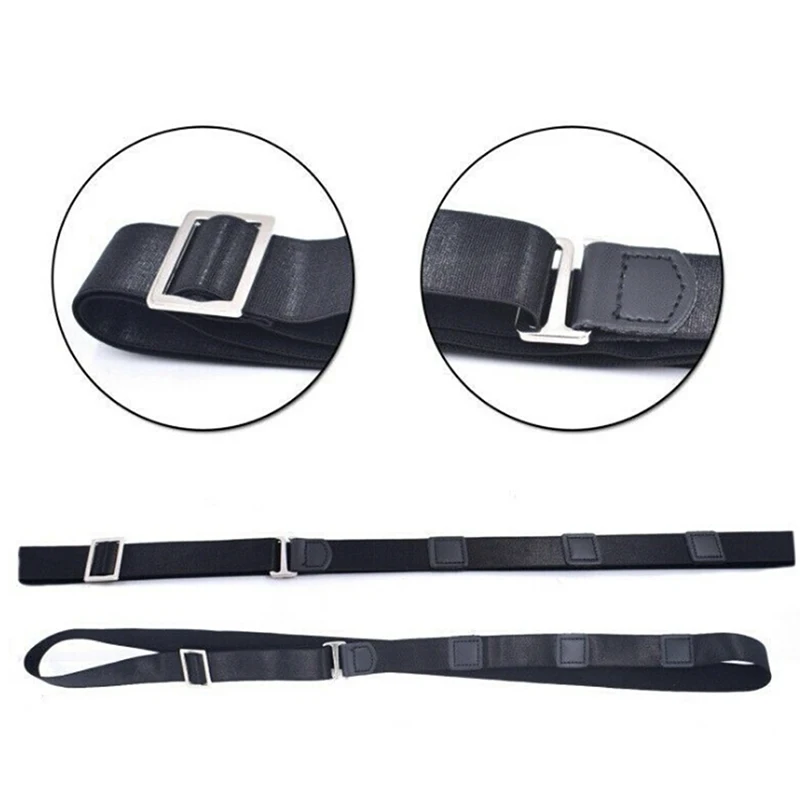 120cm Black Color Fashion Shirt Holder Adjustable Near Shirt Stay Best Tuck It Belt For Women Men Work Interview
120cm Black Color Fashion Shirt Holder Adjustable Near Shirt Stay Best Tuck It Belt For Women Men Work Interview