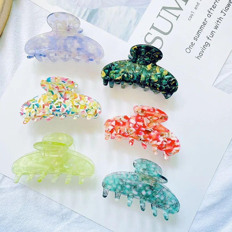 Korean Geometric Acetate Hair Claws Big Size Square Hair Crabs Clip Leopard Grain Hair Clamps For Women Fashion Hair Accessories
Korean Geometric Acetate Hair Claws Big Size Square Hair Crabs Clip Leopard Grain Hair Clamps For Women Fashion Hair Accessories