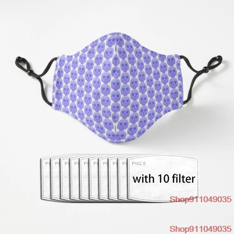 Skull Heart Mouth Masks For Women Men Face Cover With Filters Dustproof Reusable Face Cover Mouth-muffle Mascarillas
Skull Heart Mouth Masks For Women Men Face Cover With Filters Dustproof Reusable Face Cover Mouth-muffle Mascarillas
