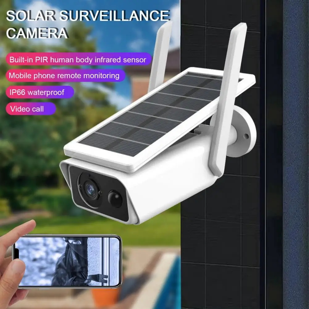 ABQ-Q1 IP Camera IP66 Waterproof Low Power Consumption HD-compatible 1080P WiFi Solar Camera for Outdoor
ABQ-Q1 IP Camera IP66 Waterproof Low Power Consumption HD-compatible 1080P WiFi Solar Camera for Outdoor