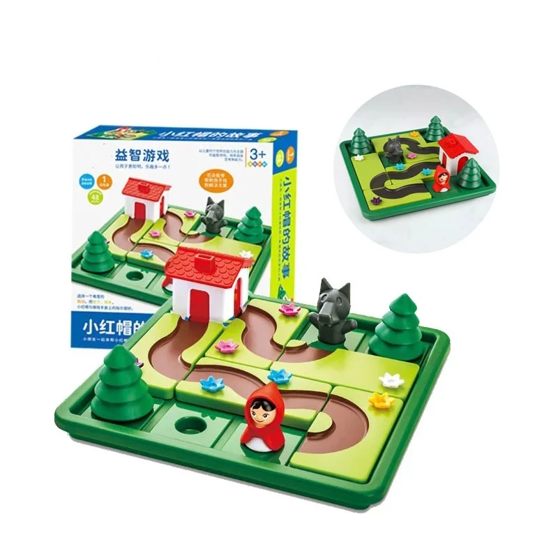 Little Red Riding Hood Smart Hide&Seek Board Games With Solution Skill-Building Puzzle Logic Game IQ Training Toy Children Gift
Little Red Riding Hood Smart Hide&Seek Board Games With Solution Skill-Building Puzzle Logic Game IQ Training Toy Children Gift