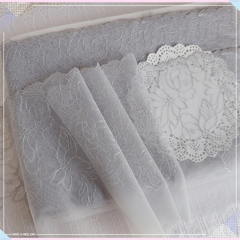 30 ярдов кружевная отделка с вышивкой, серая сетка, тюль, цветочный бюстгальтер, платье, Декор, одежда, материал, нижнее белье, швейная ткань, н...
30 ярдов кружевная отделка с вышивкой, серая сетка, тюль, цветочный бюстгальтер, платье, Декор, одежда, материал, нижнее белье, швейная ткань, н...