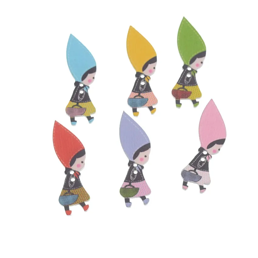 Free Shipping Retail 10pcs Random Mixed 2 Holes Pattern Lovely Little Girl Figure Wood Sewing Buttons Scrapbooking 15x42mm
Free Shipping Retail 10pcs Random Mixed 2 Holes Pattern Lovely Little Girl Figure Wood Sewing Buttons Scrapbooking 15x42mm