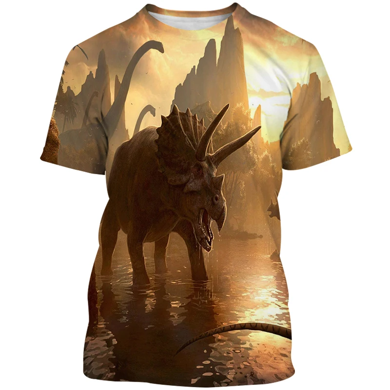 Boys T Shirt Summer 3D Printed Cartoon Dinosaur Realm T Shirt Kids Funny Harajuku Fashion Top Boys & Girls Super Cool T Shirt
Boys T Shirt Summer 3D Printed Cartoon Dinosaur Realm T Shirt Kids Funny Harajuku Fashion Top Boys & Girls Super Cool T Shirt