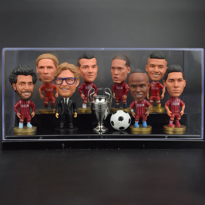 6.5cm Salah Henderson Mane Van Dijk Alisson 2.5in LIV2021 Activity Doll 
6.5cm Salah Henderson Mane Van Dijk Alisson 2.5in LIV2021 Activity Doll
