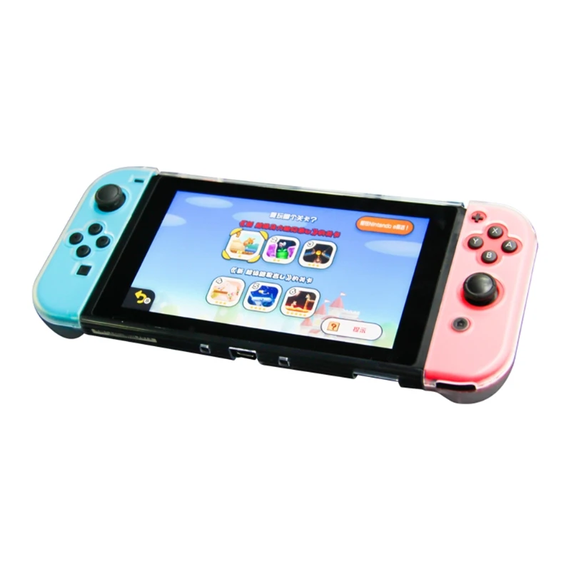Transparent Shell Protective Case Cover Frame Clear Protector for Nintend Switch Game Console Accessories
Transparent Shell Protective Case Cover Frame Clear Protector for Nintend Switch Game Console Accessories