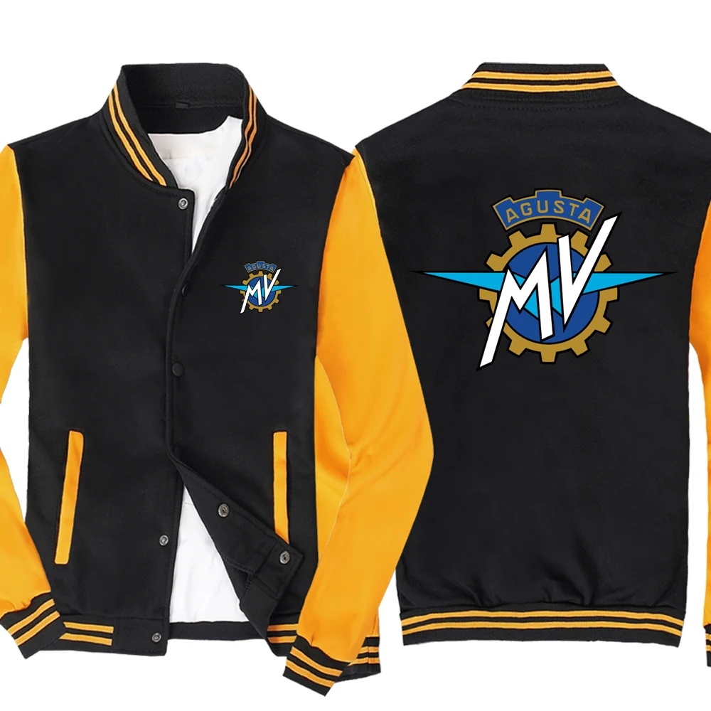 NEW Fashion Men for MV Agusta Baseball Jacket Mens Sportswear Casual Sweatshirt Hip Hop Harajuku Unisex Uniform
NEW Fashion Men for MV Agusta Baseball Jacket Mens Sportswear Casual Sweatshirt Hip Hop Harajuku Unisex Uniform