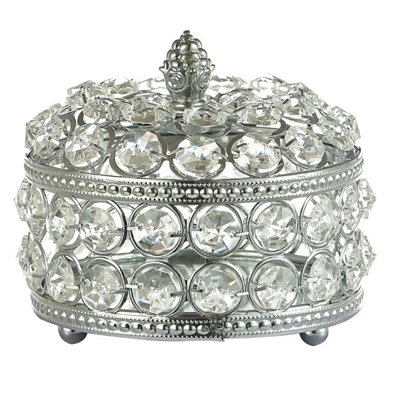 Crystal Retro Jewelry Storage Box Necklace Earrings Cosmetics Case Jewelry Organizer Display Jewelry Box Storage
Crystal Retro Jewelry Storage Box Necklace Earrings Cosmetics Case Jewelry Organizer Display Jewelry Box Storage