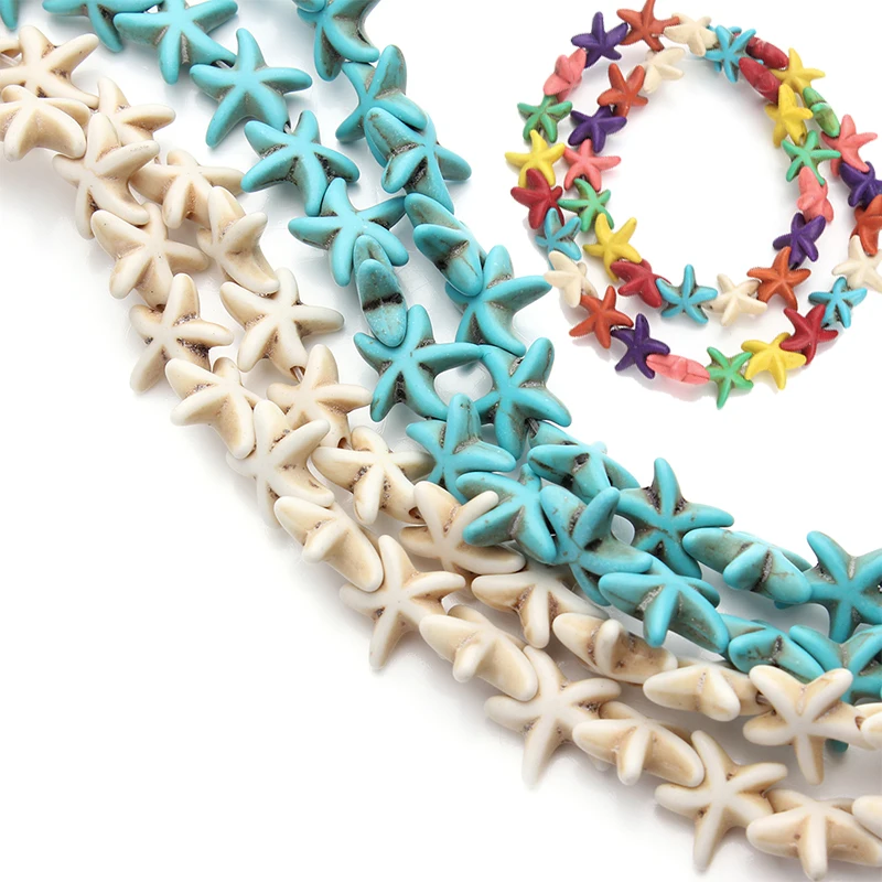 Apx 30pcs/Strand 1.3cm*1.3cm Starfish Loose Spacer Beads Natural Turquoises Beads Stone Beads Seed Beads For Diy Jewelry Making
Apx 30pcs/Strand 1.3cm*1.3cm Starfish Loose Spacer Beads Natural Turquoises Beads Stone Beads Seed Beads For Diy Jewelry Making