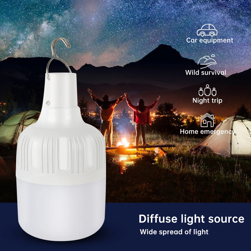 LED Camping Light USB Rechargeable Bulb Solar Charge For Outdoor Camping Lamp Portable Lanterns Emergency Lights For BBQ Hiking
LED Camping Light USB Rechargeable Bulb Solar Charge For Outdoor Camping Lamp Portable Lanterns Emergency Lights For BBQ Hiking