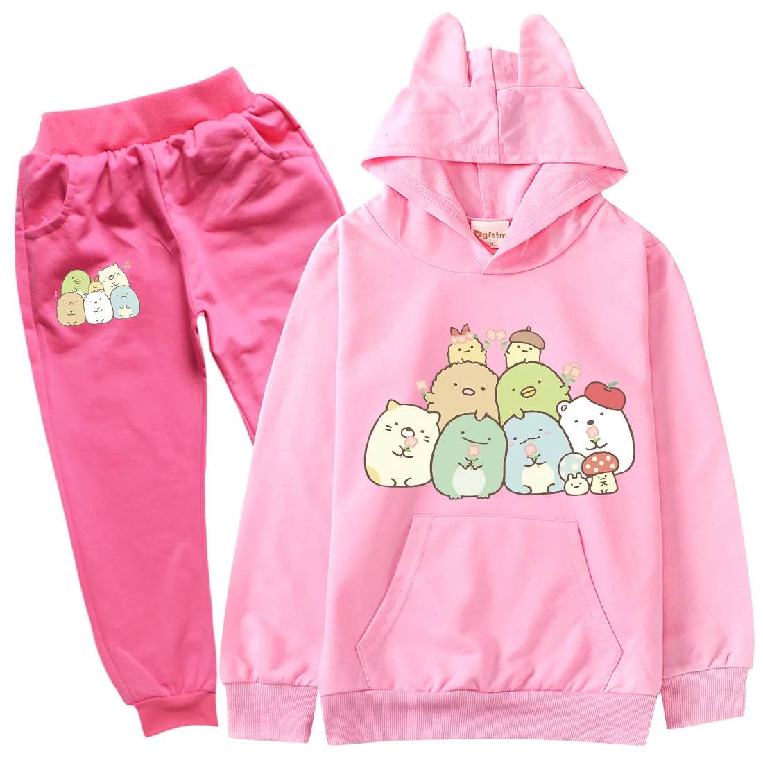 Autumn Girl Sumikkogurashi Clothes Kids Cat Ears Hoodies Sweatpants 2pcs Set Boys Birthday Suit Children's Clothing Halloween
Autumn Girl Sumikkogurashi Clothes Kids Cat Ears Hoodies Sweatpants 2pcs Set Boys Birthday Suit Children's Clothing Halloween
